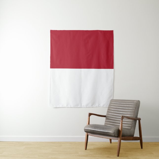 Tapiz Bandera de Mónaco (In situ)
