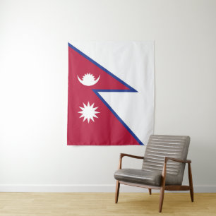 Tapiz Bandera de Nepal
