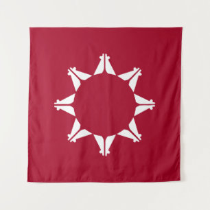 Tapiz Bandera de Oglala Lakota Sioux