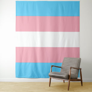Tapiz Bandera de orgullo transgénero vertical
