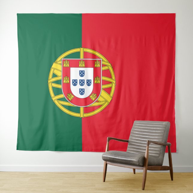 Tapiz Bandera de Portugal (In situ (horizontal))