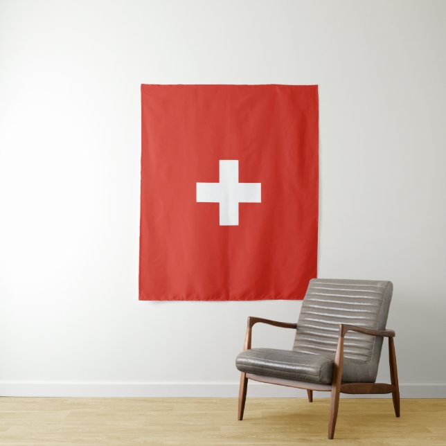 Tapiz Bandera de Suiza (In situ)