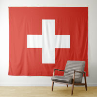 Bandera de Suiza - cruz blanca