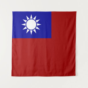 Tapiz Bandera de Taiwán