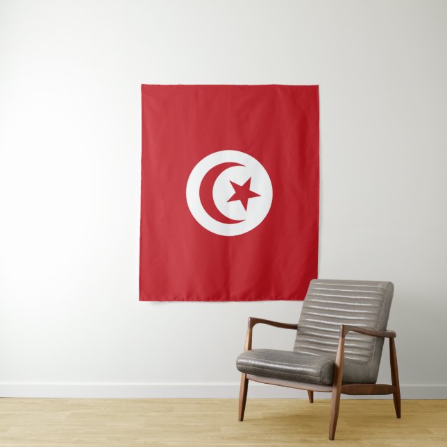 Tapiz Bandera de Túnez (In situ)