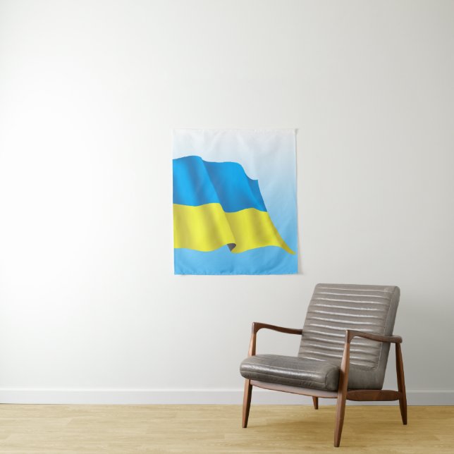 Tapiz Bandera de Ucrania (In situ)