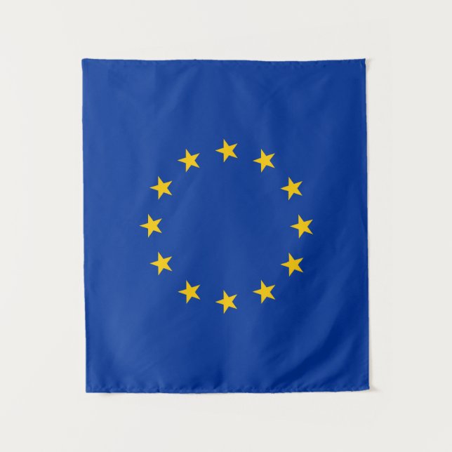 Tapiz Bandera de unión europea de E. - (Anverso)