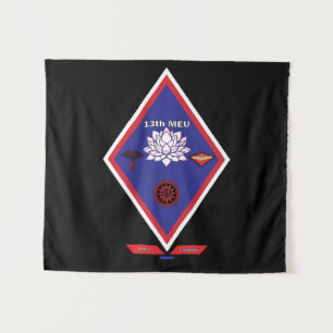 Tapiz Bandera del 13º MEU Milsim