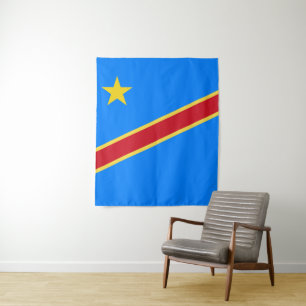 Tapiz Bandera del Congo