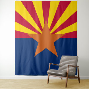 Tapiz Bandera del estado de Arizona