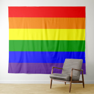 Tapiz Bandera del Orgullo Arcoíris Horizontal