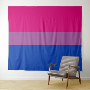 Tapiz Bandera del Orgullo Bisexual Horizontal