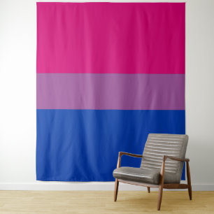 Tapiz Bandera del Orgullo Bisexual Vertical