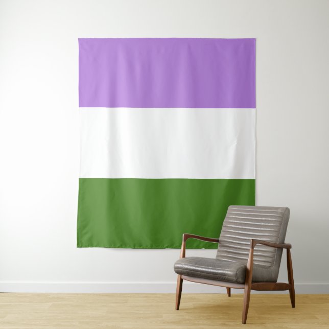 Tapiz Bandera del Orgullo de Género (In situ)