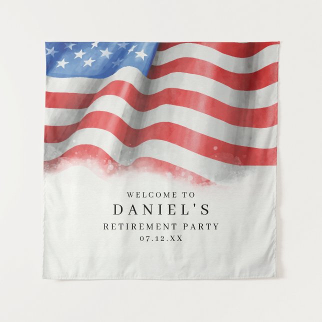 Tapiz Bandera estadounidense (Anverso)