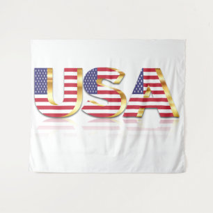 Tapiz Bandera estadounidense Tapestry USA