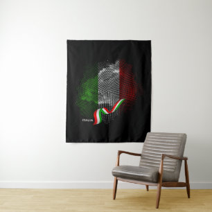 Tapiz bandera italiana