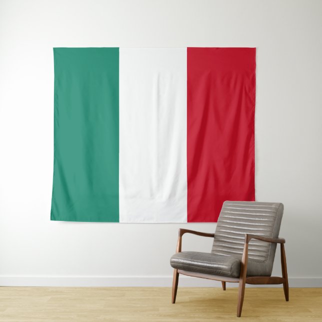 Tapiz Bandera italiana Italia Il Tricolore (In situ (horizontal))