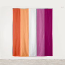 Tapiz Bandera lesbiana extra grande LGBT