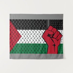 Tapiz Bandera palestina, Salven Gaza, liberen Gaza