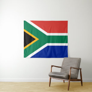 Tapiz Bandera patriótica de Sudáfrica Bokke