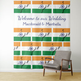 Tapiz Bandera Personalizada de la India