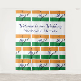 Tapiz Bandera personalizada de la India