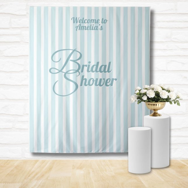 Tapiz Bandera personalizada para despedida de soltera -  (Bridal Shower Party Banner Custom Welcome Signs)