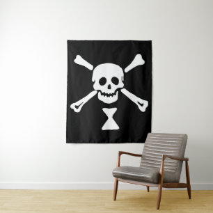 Tapiz Bandera pirata de Emanuel Wynne Jolly Roger