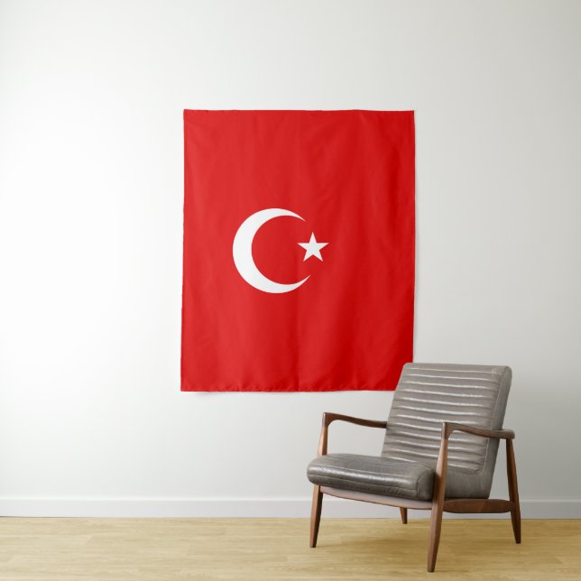 Tapiz Bandera turca (In situ)