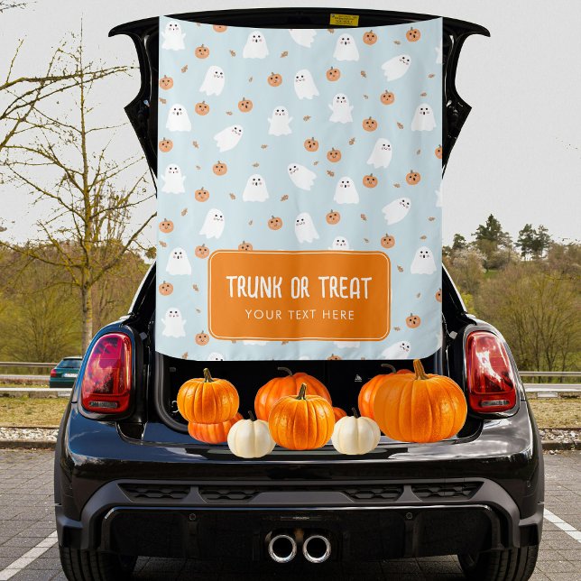 Tapiz Banner de auto colgante de Halloween para maletero (Trunk or Treat Halloween Hanging Car Banner Tapestry)