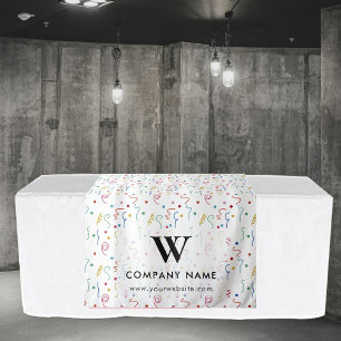 Tapiz Banner de fiesta Confetti Personalizado Business R