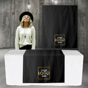 Tapiz Banner de la corredora de mesa personalizado logot