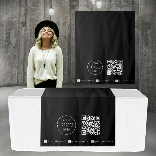 Tapiz Banner de personalizado que ejecuta la tabla Negra