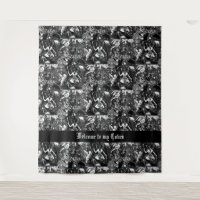 Baphomet de brujería con Chicas gitanos y cuernos 