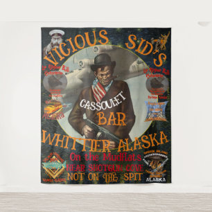 TAPIZ BAR DE CASSOULET VICIOSO SID WHITTIER ALASKA