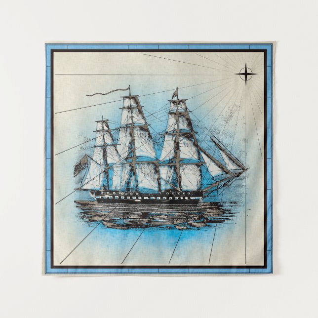 Tapiz Barco náutico (Anverso)