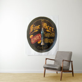 Tapiz Barra tradicional de pub de estilo real o cerveza