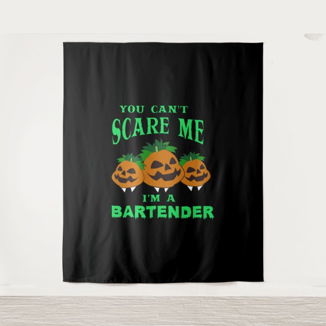 Tapiz Bartender Halloween (Anverso)