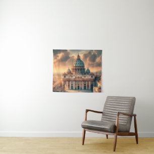 Tapiz Basílica de San Pedro Italia Europa Viajes
