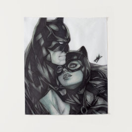Tapiz Batman & Catwoman ~ Bruce wayne & Selina Kyle