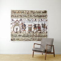 BAYEUX TAPESTRY Harold hizo juramento sobre reliqu