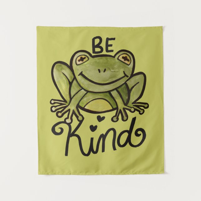 Tapiz Be Kind Frog (Anverso)