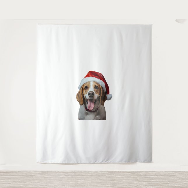 Tapiz Beagle Navidades (Anverso)