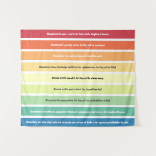 Tapiz Beatitudes Paleta Tapestry