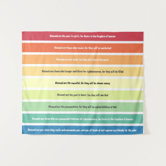 Tapiz Beatitudes Paleta Tapestry