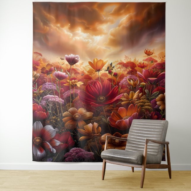 Tapiz Beautiful Evening Wedding Backdrop (In situ)