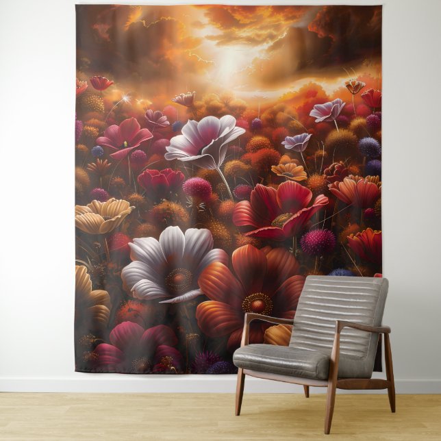 Tapiz Beautiful Evening Wedding Backdrop (In situ)