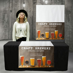 Tapiz Bebe Beer Pop Up Shop Table Runner Rótulo Photo