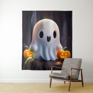 Tapiz Bebé Fantasma Típico personaje de Halloween